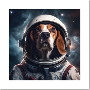 Astro Dog - Beagle Posters and Art